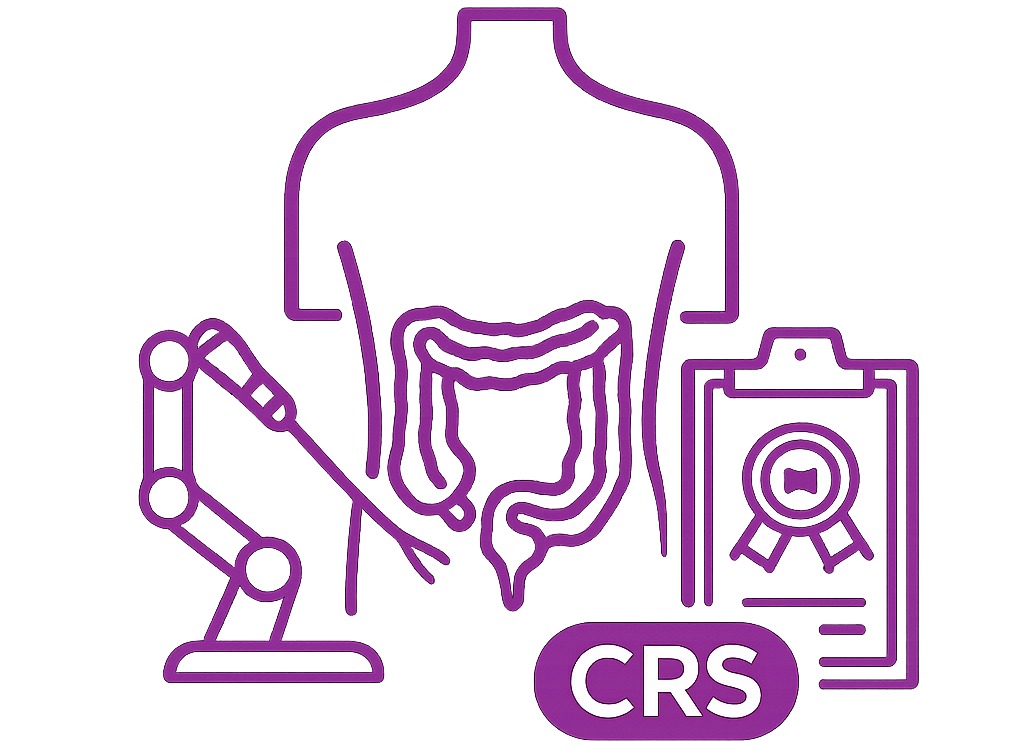 أيقونة التدريب المتقدم في جراحة القولون والمستقيم